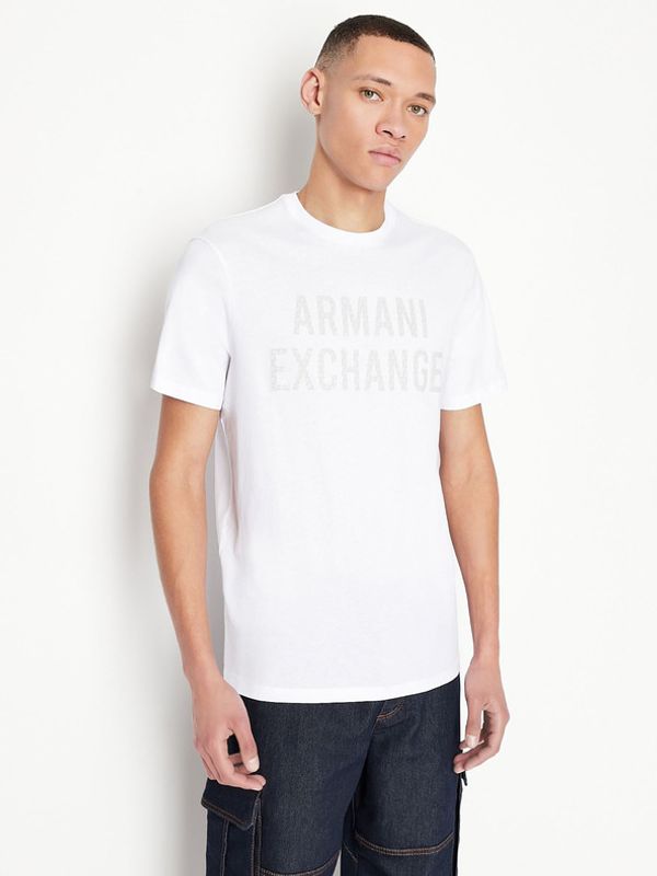 Armani Exchange Armani Exchange Koszulka Biały
