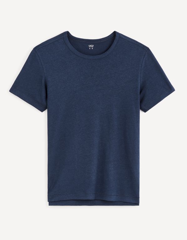 Celio Celio Linen T-Shirt Delinja - Men
