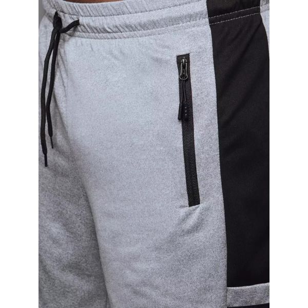 DStreet Light gray men's shorts Dstreet SX2098