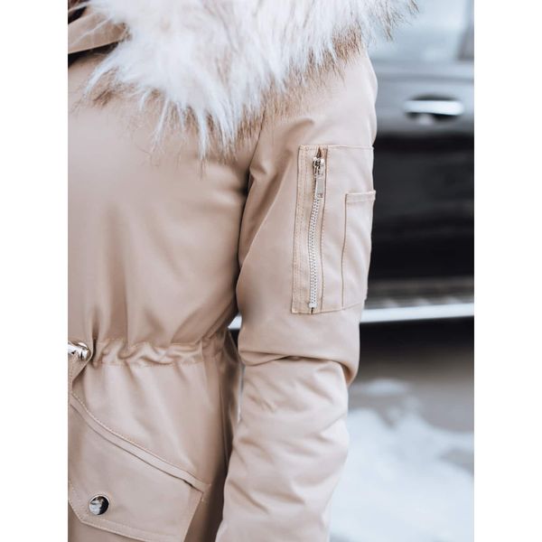 DStreet Women's parka jacket AVENA II beige Dstreet TY2093