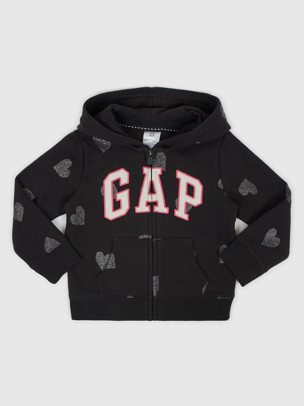 GAP GAP Kids sweatshirt with logo and zipper - Girls
