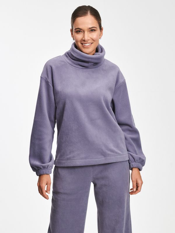 GAP GAP Microfleece Sweatshirt and Turtleneck - Women
