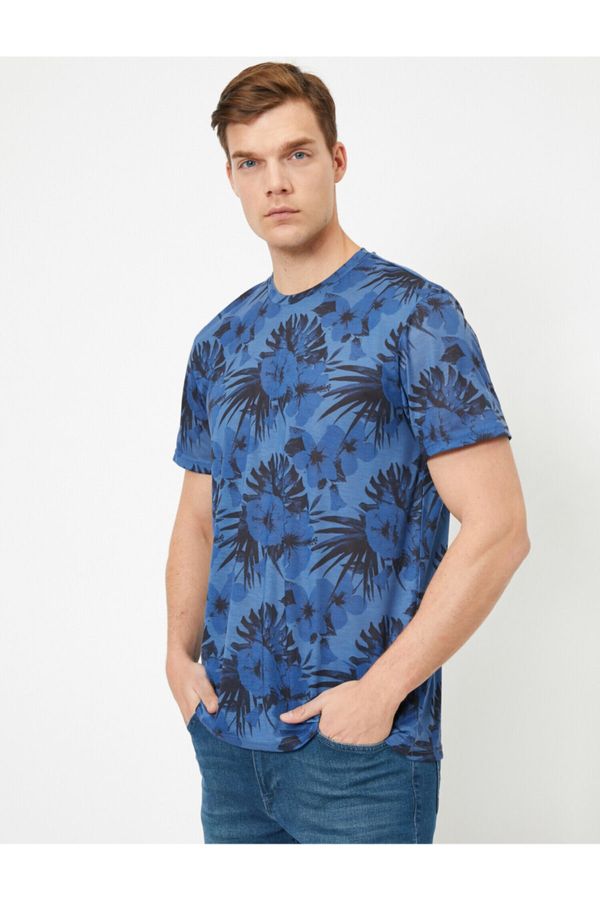 Koton Koton T-Shirt - Blue - Slim fit
