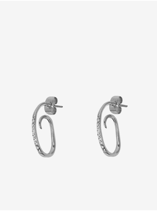 Pieces Women's Earrings in Silver Piece Mulle - Women