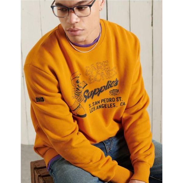 Superdry Superdry Sweatshirt Workwear Crew Neck - Men