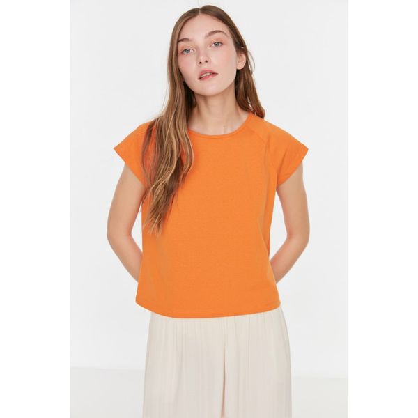 Trendyol Trendyol Orange Knitted T-Shirt