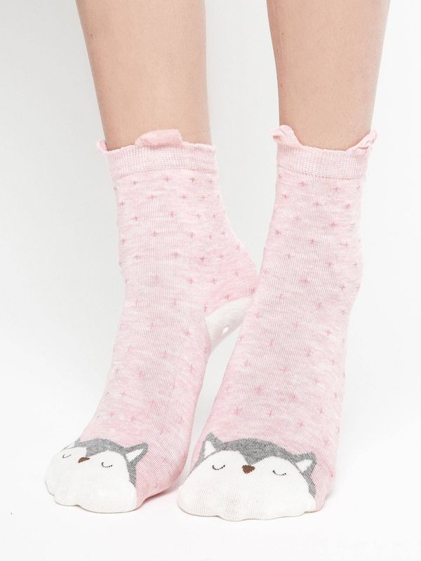 Yups Pink socks Yups dx4085e. R00