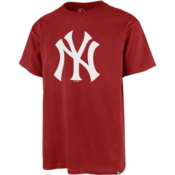 47 47 MLB NEW YORK YANKEES IMPRINT ECHO TEE Koszulka męska, czerwony, rozmiar L