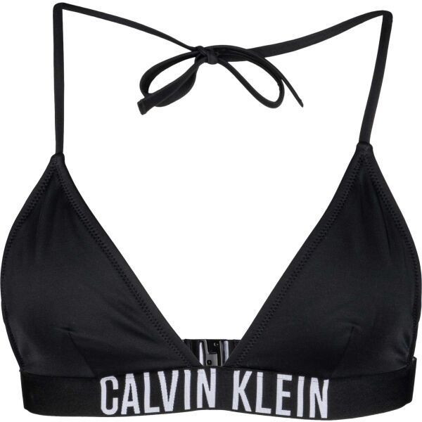 Calvin Klein Calvin Klein INTENSE POWER-S-TRIANGLE-RP Góra od bikini damska, czarny, rozmiar XS