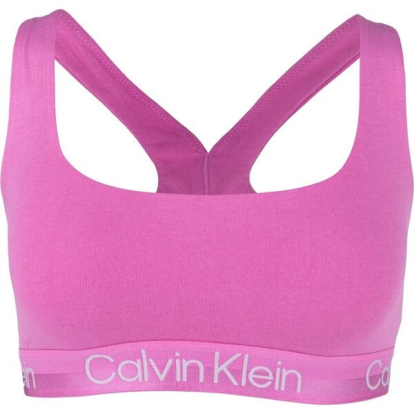 Calvin Klein Calvin Klein UNLINED BRALETTE Biustonosz damski, różowy, rozmiar XS