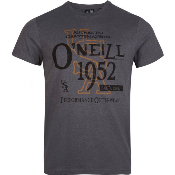 O'Neill O'Neill CRAFTED SS T-SHIRT Koszulka męska, ciemnoszary, rozmiar S