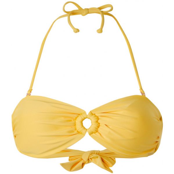 O'Neill O'Neill PW BANDEAU BIKINI TOP Góra od bikini damska, żółty, rozmiar 40