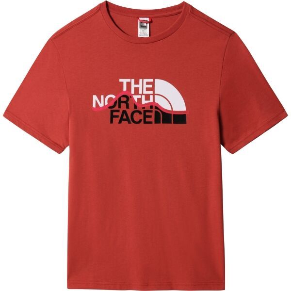 The North Face The North Face S/S MOUNT LINE TEE Koszulka męska, czerwony, rozmiar S