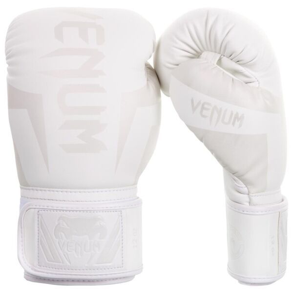Venum Venum ELITE BOXING GLOVES Rękawice bokserskie, biały, rozmiar 12