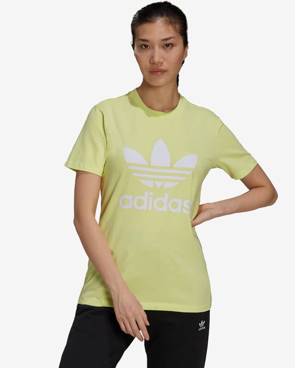 adidas Originals adidas Originals Trefoil Koszulka Żółty