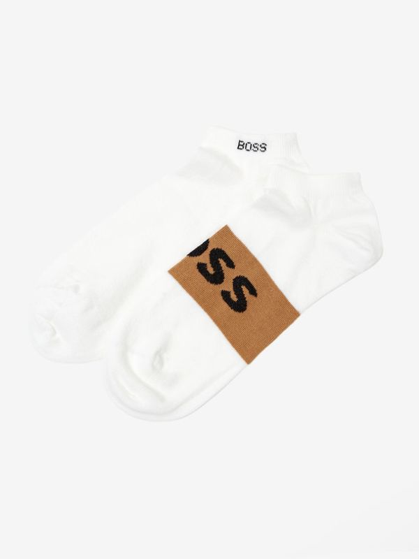 BOSS BOSS 2-pack Skarpetki Biały