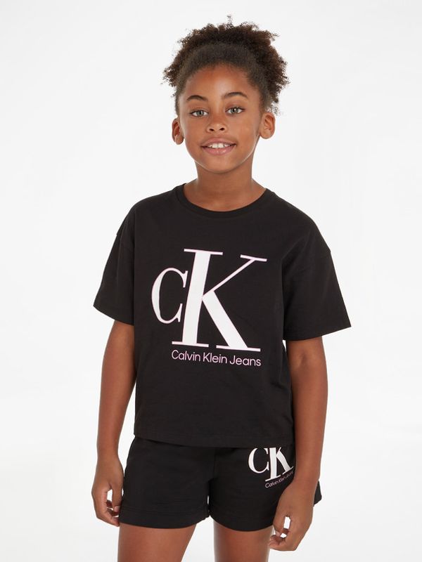 Calvin Klein Jeans Calvin Klein Jeans Koszulka dziecięce Czarny