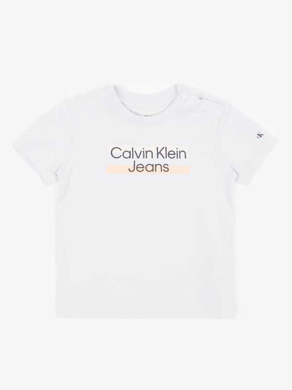 Calvin Klein Jeans Calvin Klein Jeans Koszulka dziecięce Szary