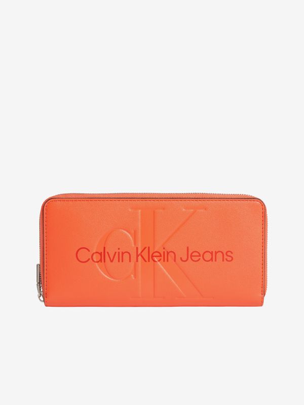 Calvin Klein Jeans Calvin Klein Jeans Portfel Pomarańczowy