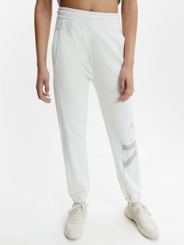 Calvin Klein Jeans Calvin Klein Jeans Spodnie dresowe Biały