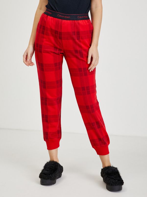Calvin Klein Jeans Calvin Klein Jeans Spodnie dresowe Czerwony