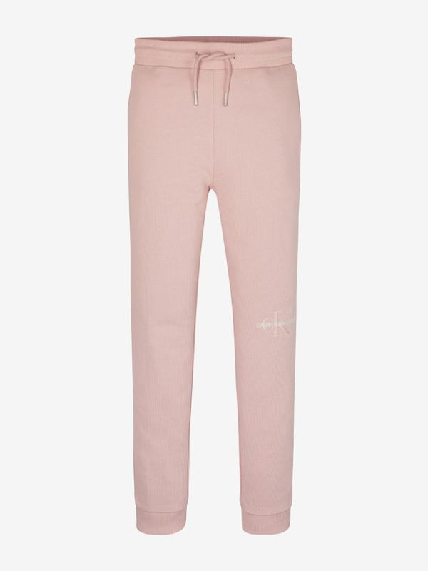 Calvin Klein Jeans Calvin Klein Jeans Spodnie dresowe dziecięce Różowy