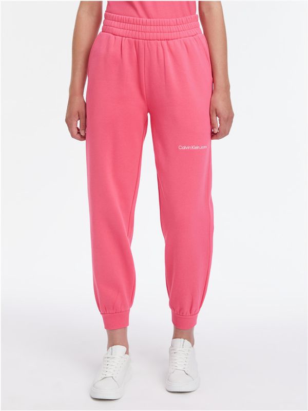 Calvin Klein Jeans Calvin Klein Jeans Spodnie dresowe Różowy