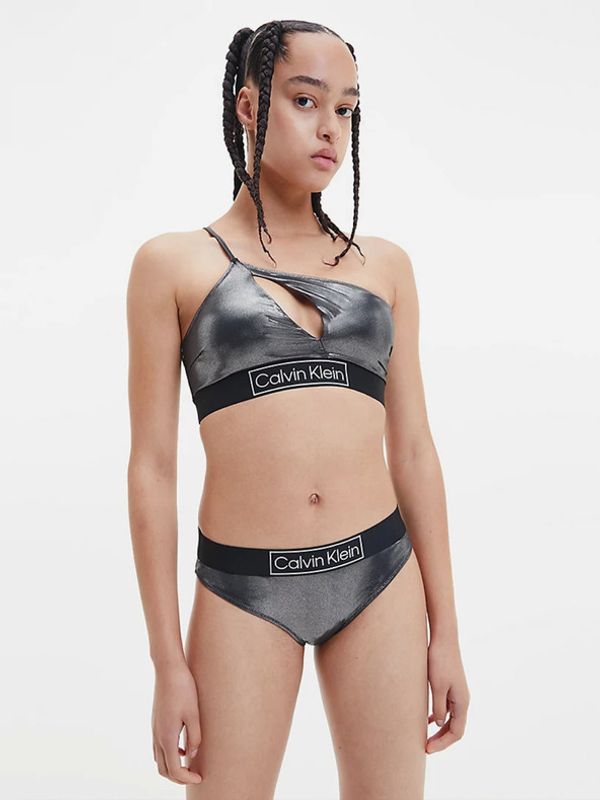 Calvin Klein Underwear Calvin Klein Underwear	 Górna część stroju kąpielowego Czarny