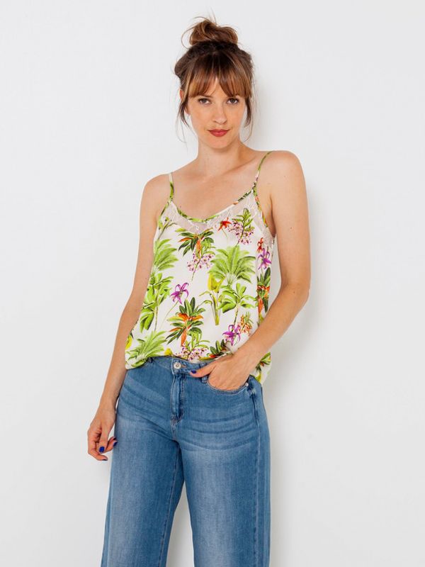 CAMAIEU CAMAIEU Bluzka Biały