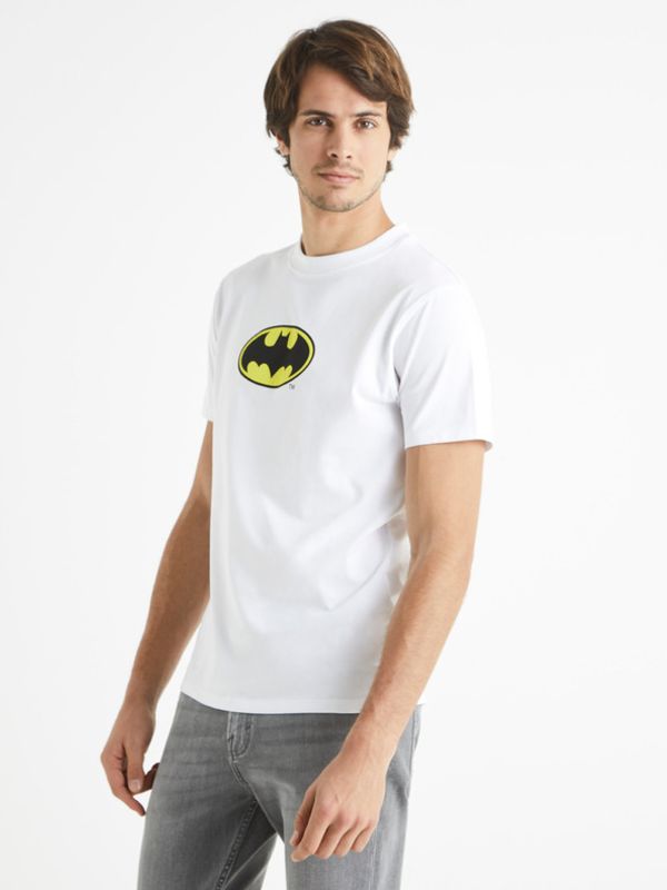 Celio Celio Batman Koszulka Biały