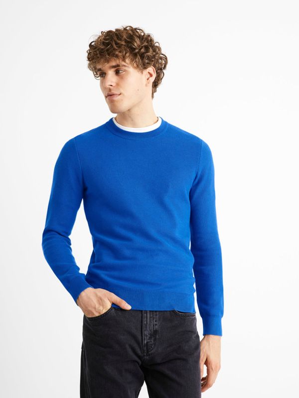 Celio Celio Bepic Sweter Niebieski