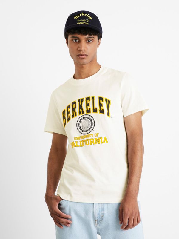 Celio Celio Berkeley University Koszulka Biały