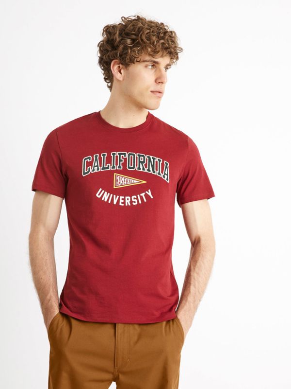 Celio Celio California Koszulka Czerwony
