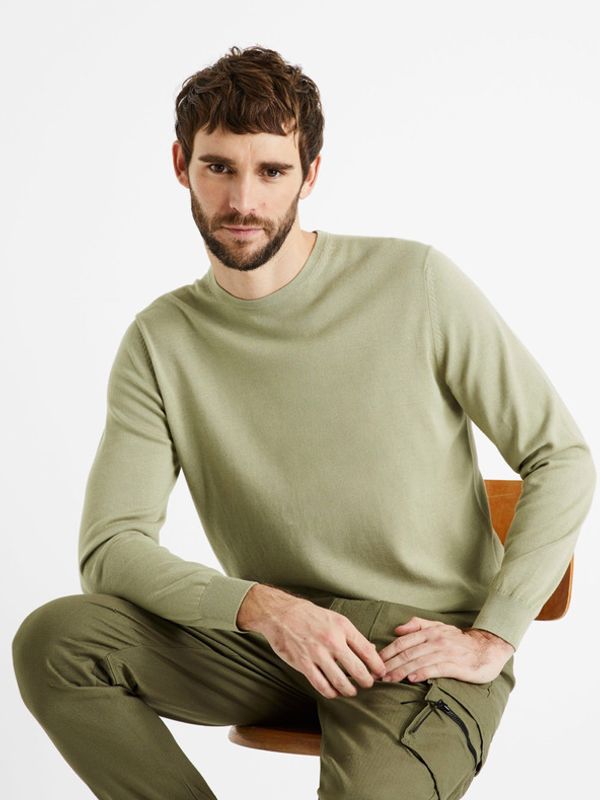 Celio Celio Decoton Sweter Zielony