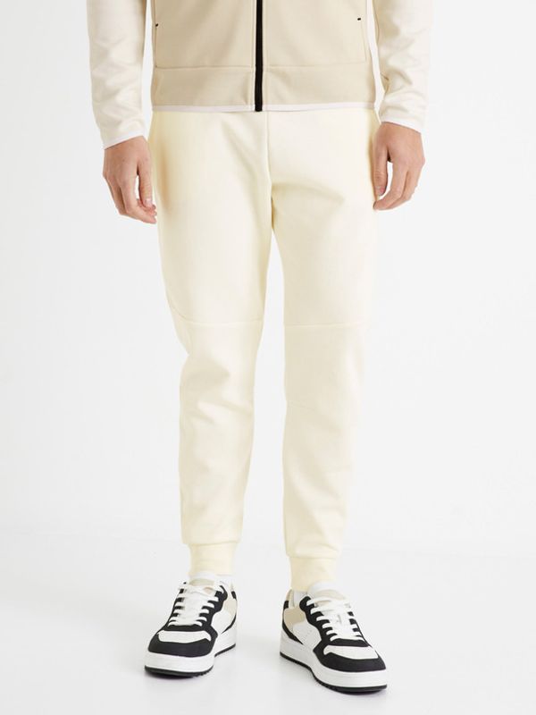 Celio Celio Donewyoke Spodnie dresowe Biały