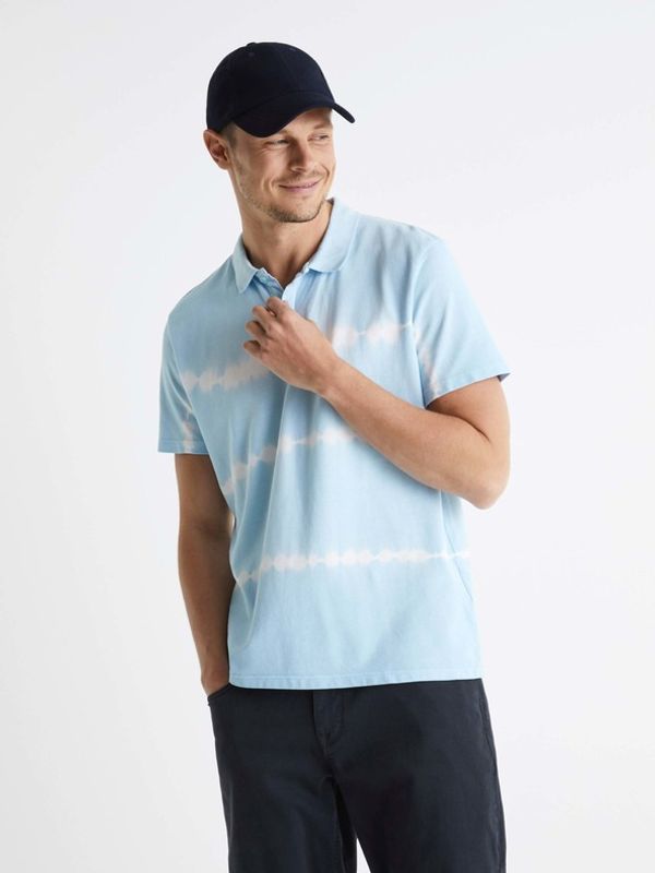 Celio Celio Polo Koszulka Niebieski