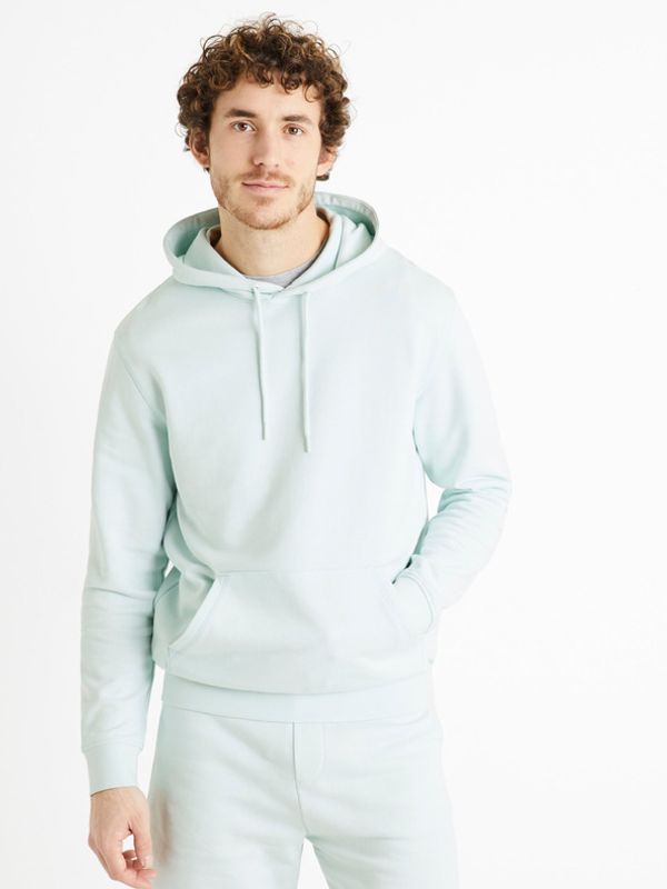 Celio Celio Tehoodie Bluza Zielony