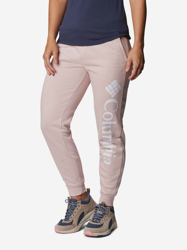 Columbia Columbia ™ Logo Fleece Jogger Spodnie dresowe Różowy