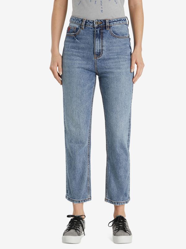 Desigual Desigual Denim Scarf Jeans Niebieski
