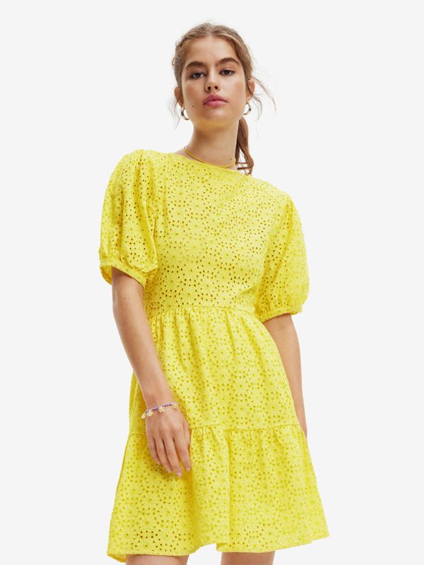 Desigual Desigual Limon Sukienka Żółty
