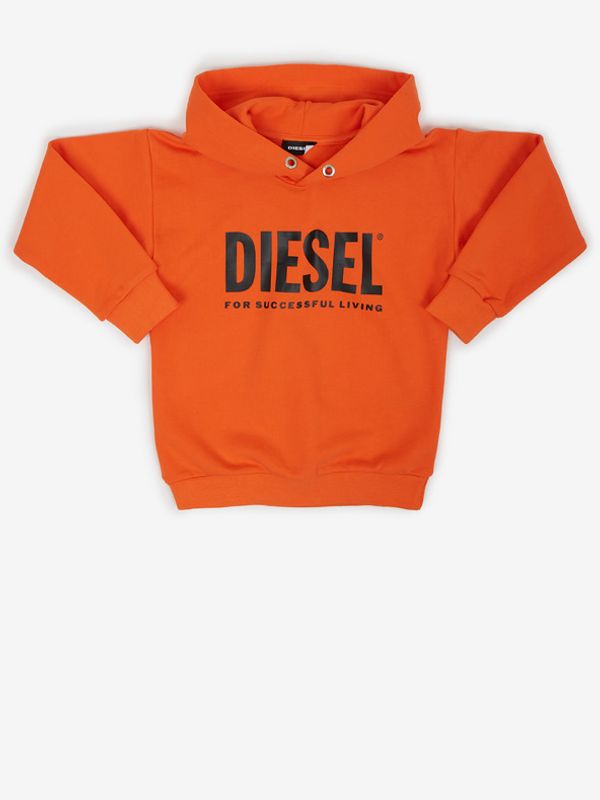 Diesel Diesel Bluza dziecięca Pomarańczowy