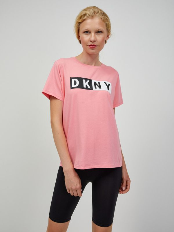 DKNY DKNY Koszulka Różowy