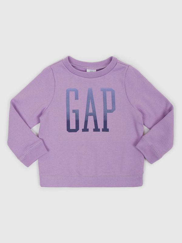 GAP GAP Bluza dziecięca Fioletowy