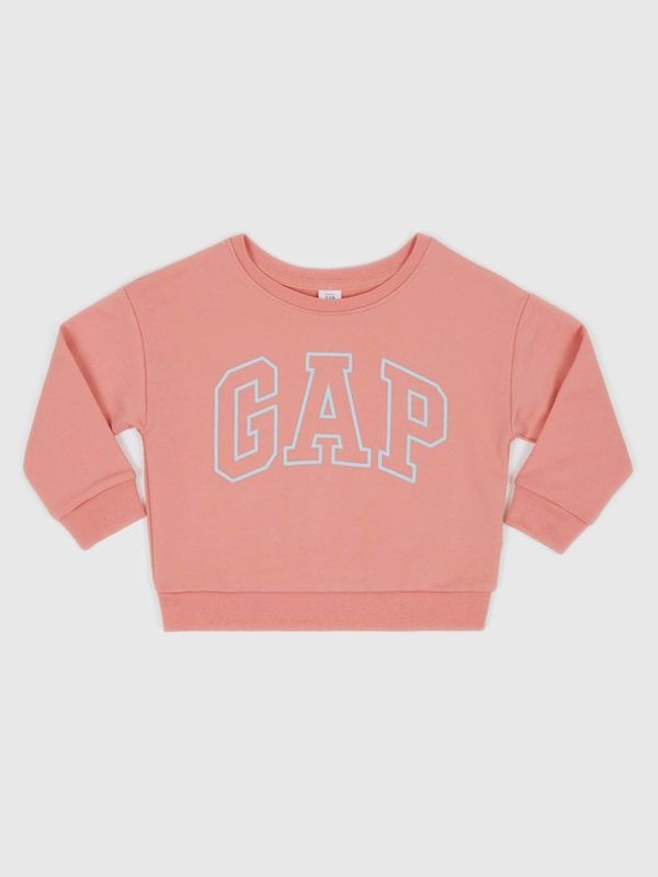 GAP GAP Bluza dziecięca Różowy