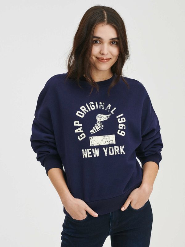 GAP GAP Bluza Niebieski