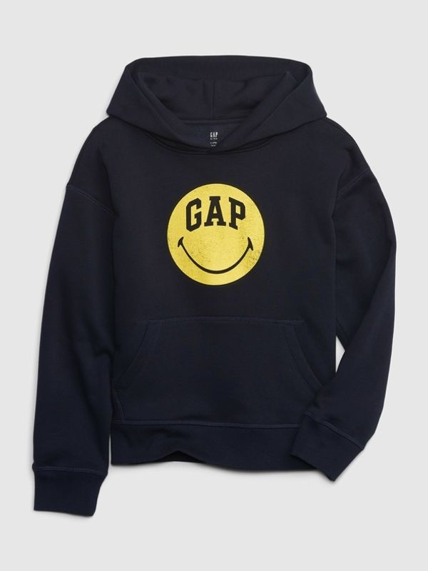 GAP GAP Gap & Smiley® Bluza dziecięca Niebieski