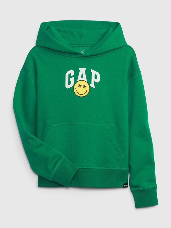 GAP GAP Gap & Smiley® Bluza dziecięca Zielony