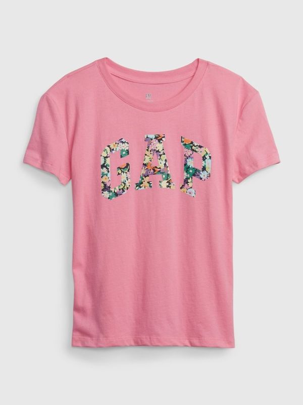 GAP GAP Koszulka dziecięce Różowy