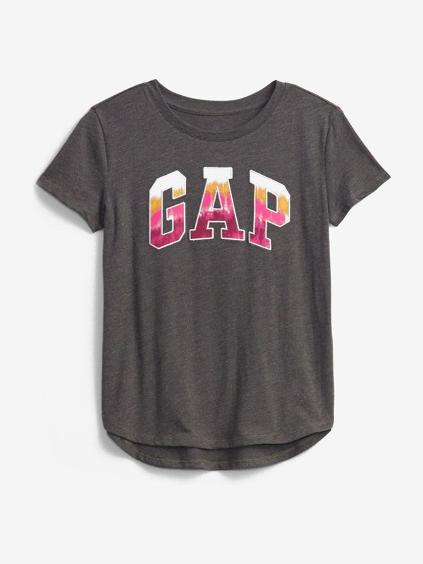 GAP GAP Logo Koszulka dziecięce Szary