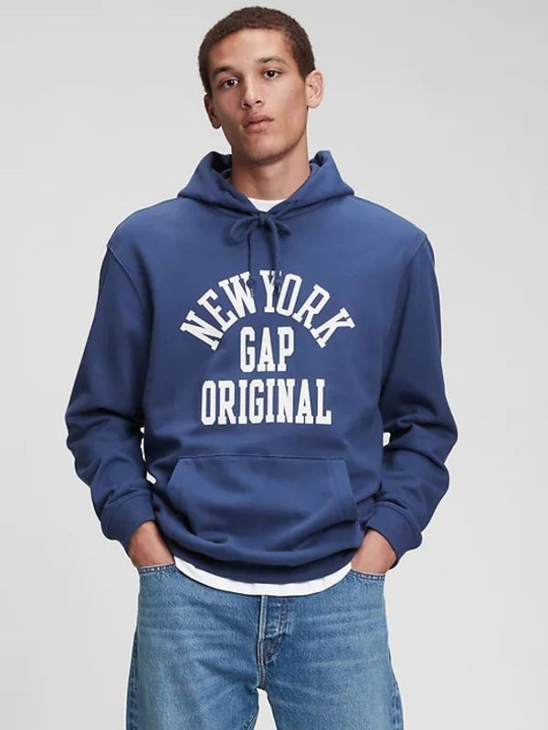 GAP GAP New York Bluza Niebieski